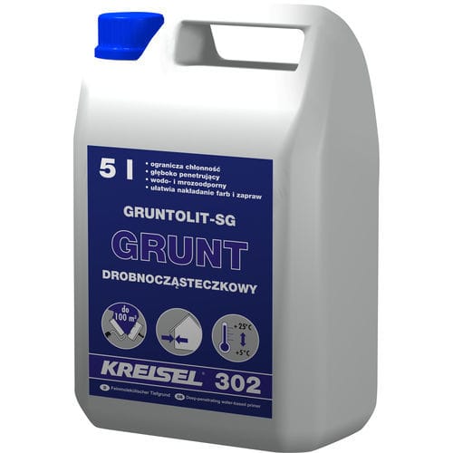 Grundierung für Beton - GRUNTOLIT-SG 302 - Kreisel - für Gips / für Zement / für Ziegel