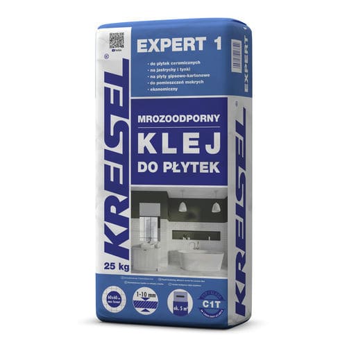 Zementkleber für Fliesen - EXPERT 1 (C1T) - Kreisel