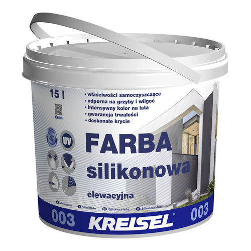 Schutzfarbe - SILICONE 003 - Kreisel - für den Innenraum / für Außenbereich / für Fassaden