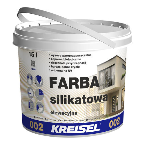 Isolationsfarbe - SILICATE 002 - Kreisel - für Außenbereich / für Fassaden / Silikat