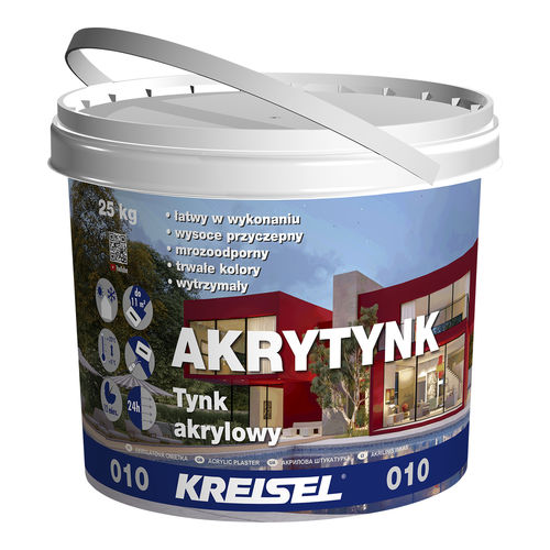 Putz zur Endbearbeitung - AKRYTYNK 010 - Kreisel - für den Innenraum / für Außenbereich / für Wand