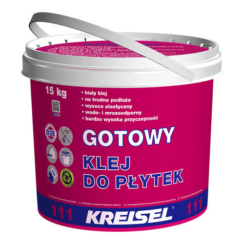 Isolations-Klebepaste - DISPERSION 111 - Kreisel - Befestigung / für Gips / für Stein