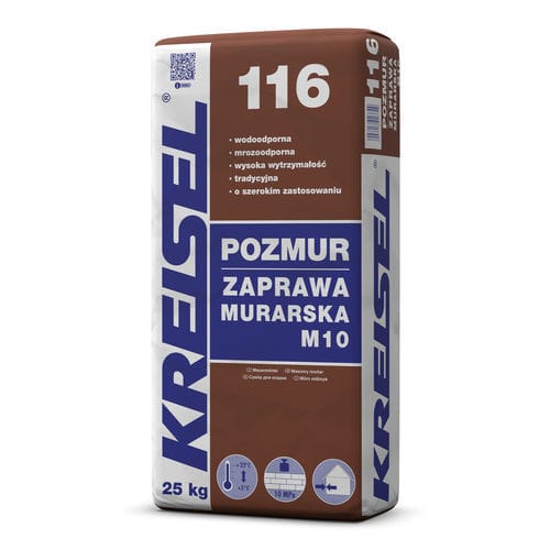 Selbstklebender Mörtel - POZMUR 116 M10 - Kreisel - wasserdicht / Armierung / für Metallbewehrung