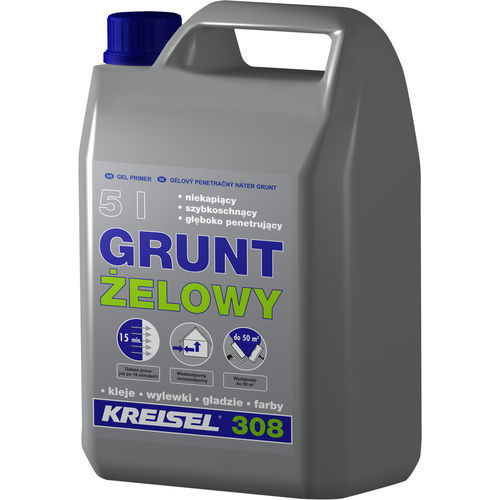Gestrichene Grundierung - GRUNT ŻELOWY 308 - Kreisel - für Zement / für Spachtelmasse / Polymer