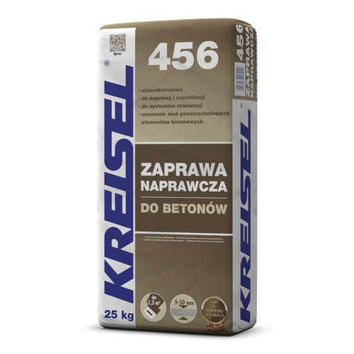 Reparaturmörtel - ZAPRAWA 456 - Kreisel - selbstklebend / zur Endbearbeitung / mit Rostschutz