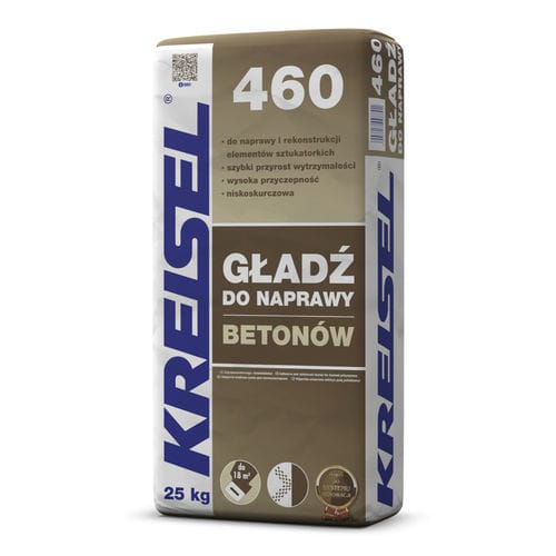 Gips-Mörtel - 460 - Kreisel - Reparatur / zur Endbearbeitung / für Beton