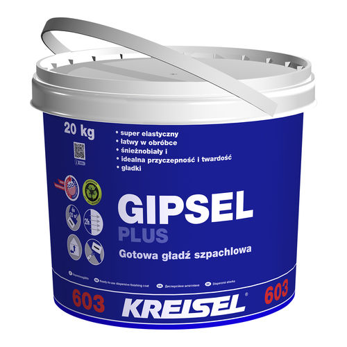 Glättputz - GIPSEL PLUS 603 - Kreisel - zur Endbearbeitung / Entfeuchtung / für den Innenraum