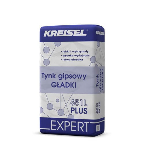 Gipsputz - 651L PLUS - Kreisel - Glätt / für den Innenraum / für Wand