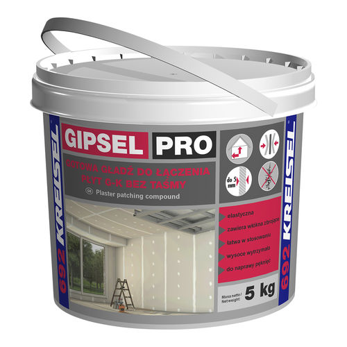 Kunststoff-Dichtungsmasse - GIPSEL PRO 692 - Kreisel - auf Polymerbasis / Spachtel / für Gips