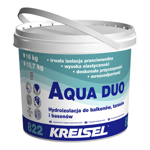 Isolierende Flüssigabdichtung - AQUA DUO 822 - Kreisel - für Terrasse / für Pool / für Küche