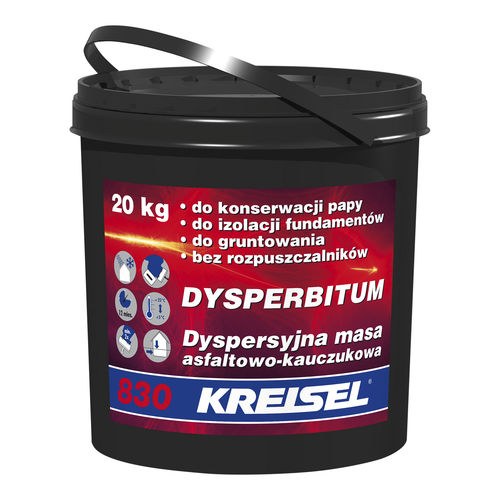 Sicherheits-Flüssigabdichtung - DYSPERBITUM 830 - Kreisel - isolierend / für Gebäude / für Dach
