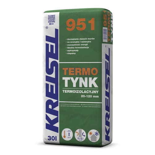Isolierender Putz - THERMO 951 - Kreisel - wasserdicht / wärmereflektierend / für Renovierung