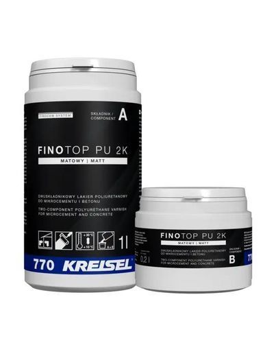 Putz zur Endbearbeitung - FINOTOP PU 2K 770 - Kreisel - Schutz / Außen / für Fußboden