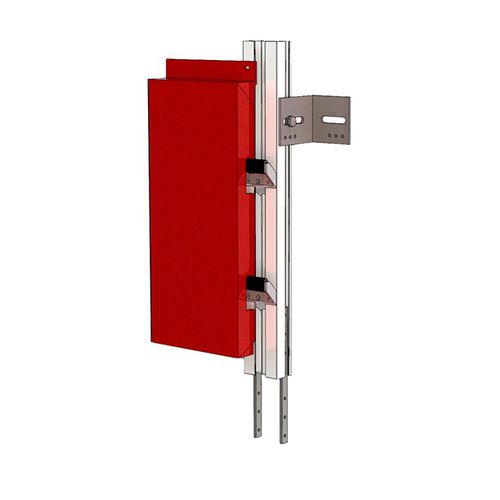 Stahl-Befestigungssystem - CONNEX® STANDARD - Cantori srl - Aluminium / für Fassadenverkleidung / Außen
