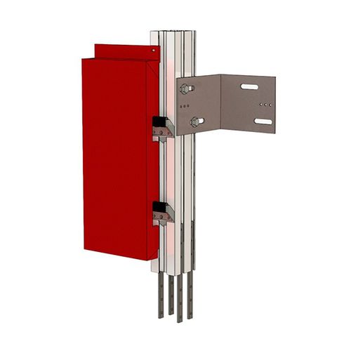 Stahl-Befestigungssystem - CONNEX® STRONG - Cantori srl - Aluminium / für Fassadenverkleidung / Außen