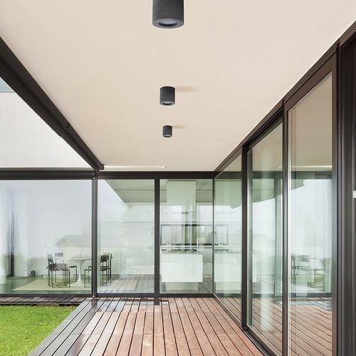 Moderne Deckenlampe - SILOS 1203 - 9010 novantadieci - rohrförmig / Keramik / LED