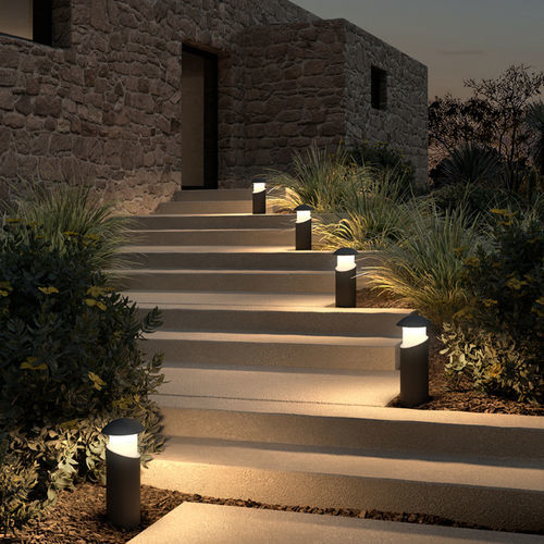 Leuchtpoller für Garten - ALFIERE SMALL 1116A - 9010 novantadieci - modern / Keramik / LED