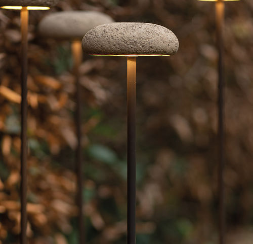 Leuchtpoller für Garten - OOLITE BIG 1115C - 9010 novantadieci - modern / Edelstahl / LED