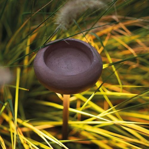 Leuchtpoller für Garten - OOLITE CUP 1112D - 9010 novantadieci - modern / Edelstahl / LED