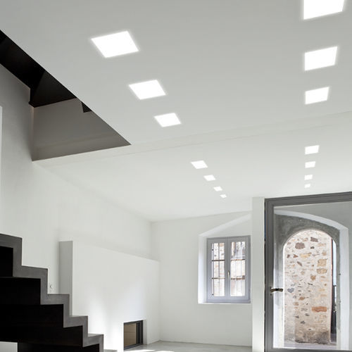 Deckeneinbauleuchte - 4046 - 9010 novantadieci - LED / quadratisch / IP20