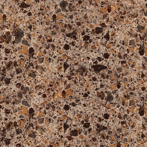 Naturstein-Arbeitsplatte - VENETIAN BRONZE VB450 - Radianz - Quarz / für Küche
