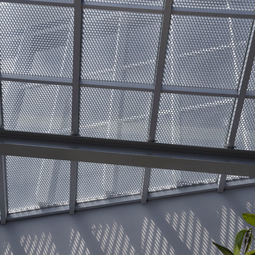 Dekor-Metallblech - SKPM1 - SHANG KAI STEEL CO., LTD. - perforiert / Edelstahl / galvanisierter Stahl