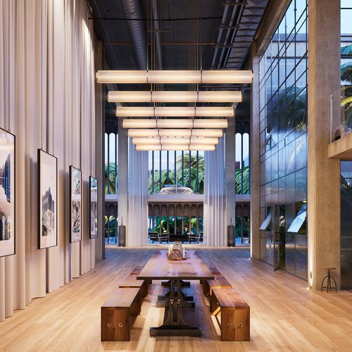 Hängeleuchte - ROKUA - cameron designhouse - LED / linear / rohrförmig