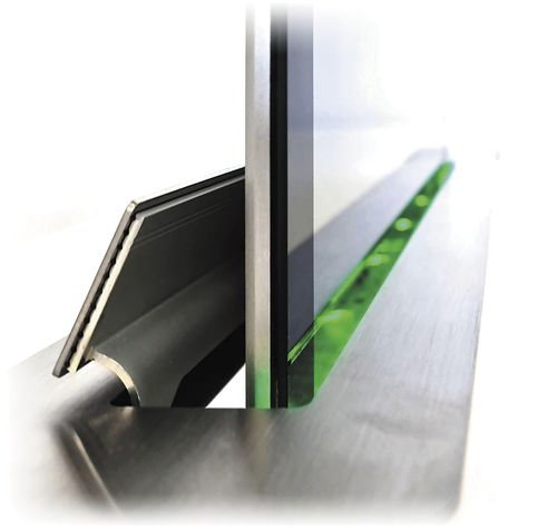Einziehbarer monitor - V-FREE - ELEMENT ONE - LCD / Farb