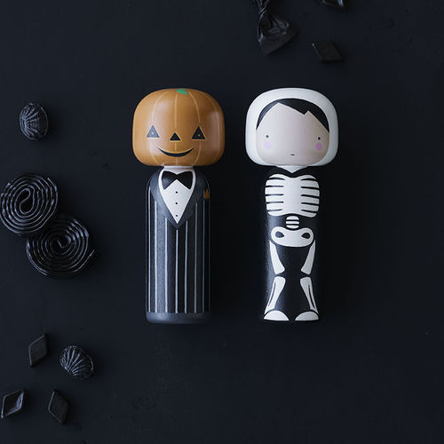 Holzskulptur - SKELETON - lucie kaas