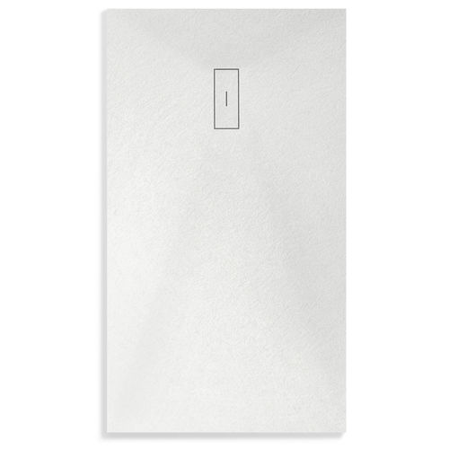 Rechteckige Duschwanne - EVOLUTION - Nuovvo - zum Aufstellen / aus Harz