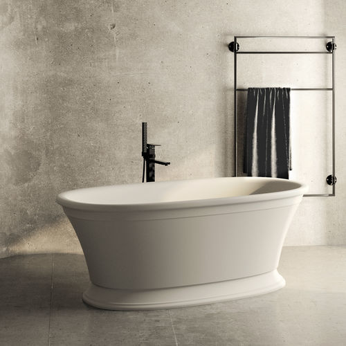 Ovale Badewanne - Celler - Nuovvo - freistehend / für Wohnungen / Verbundwerkstoff