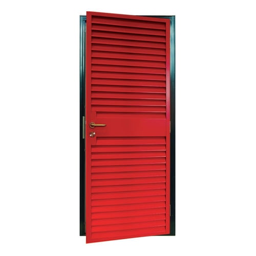 Einflügeliges Industrietor - FULLY LOUVRED - Industrial Door Engineering - Stahl / PVC / Doppelflügel