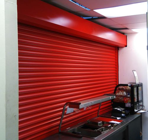 Rollladen - Industrial Door Engineering - galvanisiertem Stahl / Tür / Brandschutz