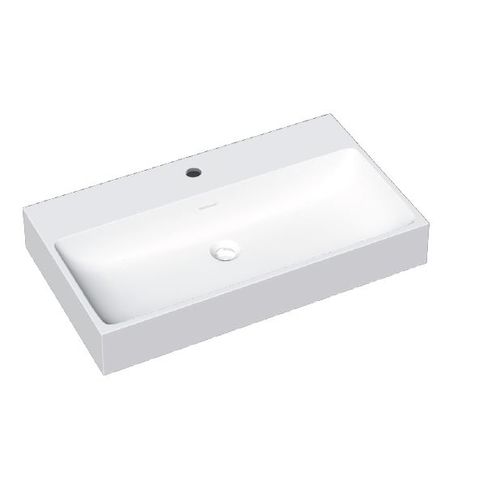 Einbauwaschbecken - WAVE - Decosan - Corian® / Mehrfach / rechteckig