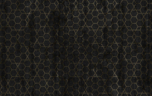 Moderner Teppich - Giant&acute;s Causeway - Muranti - mit geometrischen Motiven / Wolle / Viskose