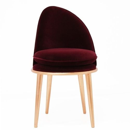 Moderner Esszimmerstuhl - Garnet - Muranti - für den Innenraum / Samt / Baumwolle