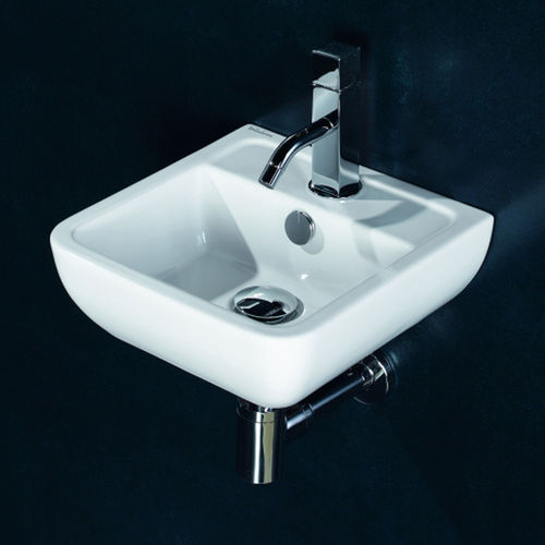 Wand-Waschbecken - EROS - Valadares - Keramik / Kalkstein / quadratisch