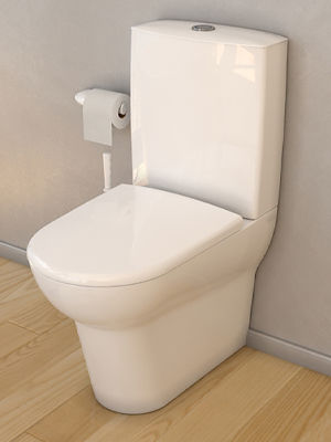 Monoblock-WC - 100 - Valadares - Keramik / für Privatgebrauch / für Gewerbegebrauch