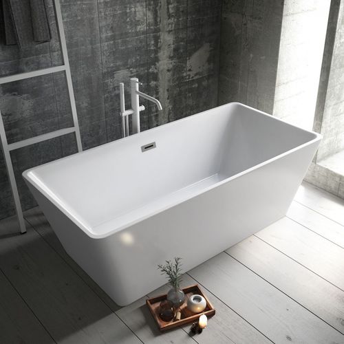 Freistehende Badewanne - NOR - BAÑOS 10 S.L. - Acryl / tief / Wassermassage