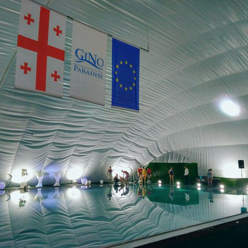 Traglufthalle für öffentliches Schwimmbad - POOL - HOLSTROY