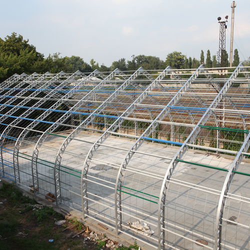 Metallrahmen-Flächentragwerk - HOLSTROY - für Unterstand / für Industrieanwendung / PVC-Folie