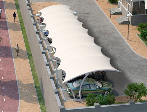 Carport für Gewerbegebrauch - AUTOMOBILE - HOLSTROY - Metall
