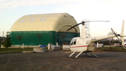 Traglufthalle für Flughafen - HELICOPTER HANGAR - HOLSTROY