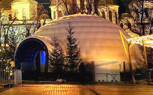 Traglufthalle für Events - EXHIBITION HALL - HOLSTROY - für öffentliche Bereiche / für Ausstellungen