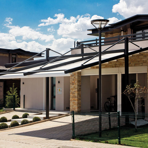 Carport für Gewerbegebrauch - AMETIST PARK SYSTEM - BYART GROUP - Aluminium / für zwei Personen