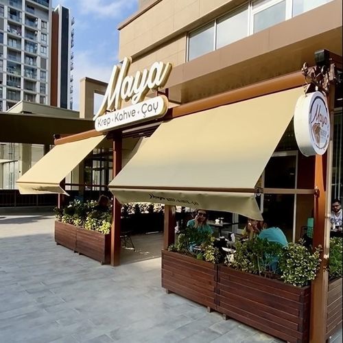 Kassettenmarkise - BY39 - BYART GROUP - motorisiert / für Gewerbegebrauch / für Terrasse
