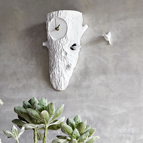 Klassische Uhr - CUCKOO X CLOCK - TREE - Haoshi - wandmontiert / Analog / Harz