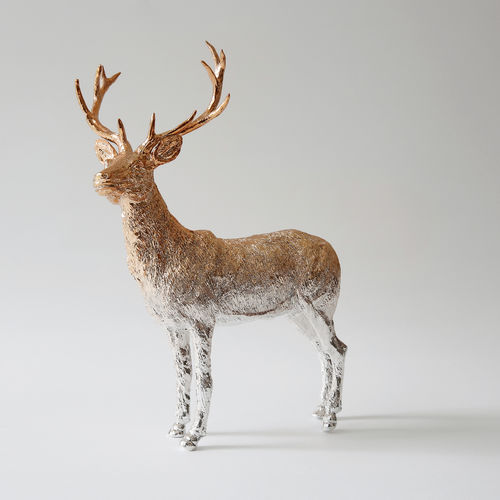 Harz-Briefbeschwerer - ANIMAL PAPERWEIGHT - ROSEGOLD - Haoshi