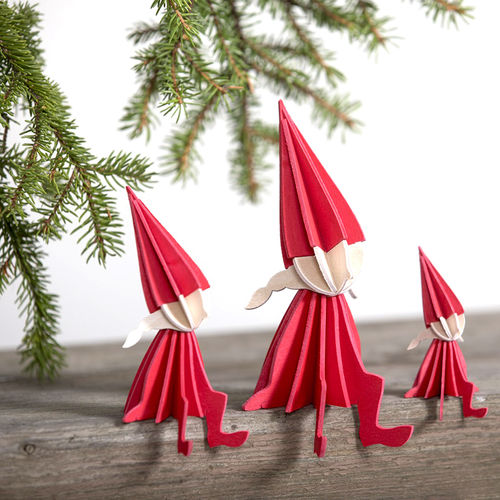 Sperrholz-Weihnachtsdekoration - ELF - dESIGNoBJECT - für Wohnhaus