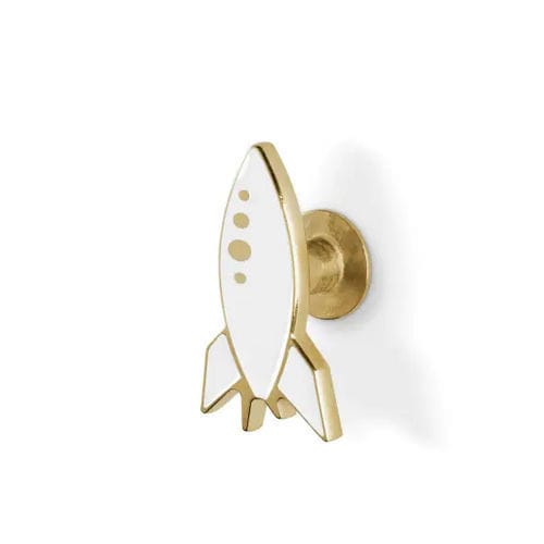 Möbelgriff / poliertes Messing - ROCKET KD7004 - PullCast - poliert / lackiert / emailliert